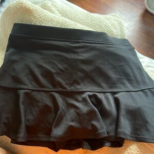 GIRLS BLACK SKORT